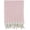 Pink, variant on Fennco Styles Faux Mohair Herringbone Throw Blanket 50" W x 60" L – Pink Cozy Fringe Blanket for Home, Couch, Bedroom, Living Room, Office, and Holiday Décor