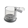 thumbnail image 4 of Tamiz de harina de cocina, taza con escalas, herramientas para hornear, repostería, tamiz de malla de azúcar Doble capa, 4 of 9