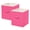 Hotpink, variant on PinkSheep 2 Pack Linen Cube Storage Bins,11" Collapsible Fabric Storage Bin,Foldable Storage Cube Organizer Baskets with Handles,Beige