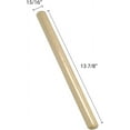 thumbnail image 6 of TrueCraftware- 14” Wood Rolling Pin Wood Asian/Dowel Rolling Pin- Wooden Dough Roller with Round Design for Pizza Pie Crust Fondant Pastries Pasta Cookies for Home Kitchen Baking Cooking, 6 of 6