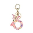 thumbnail image 1 of Birdeem Car Key Chainfashion 26-Letter Key Chain Pendant Butterflys Tassel Key Chain Elegant Fashion Multi-Functional Use, 1 of 9