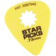 thumbnail image 1 of Púas de guitarra Cleartone Everly 30023 con recorte en forma de estrella, 1 of 1