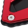 thumbnail image 3 of SHOWERORO Roja Para Pata Lateral De Motocicleta Resistente Para Estacionamiento Y Protección, 3 of 7