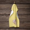 thumbnail image 4 of Carolines Treasures BB7202KTWL Garlic on Basketweave Kitchen Towel, 4 of 4