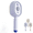 C, variant on Electric Spray Air Cushion Massage Comb, Upgraded Vibration Misting Brushing Tool, Red Light Air Cushion Mister for Both Long/Short Hairs Reduce Frizz, Nourishes Hairs