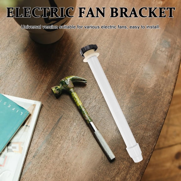 Raindrops Fan Mount 1Set Cylindrical Iron For Table Fans Elegant Style