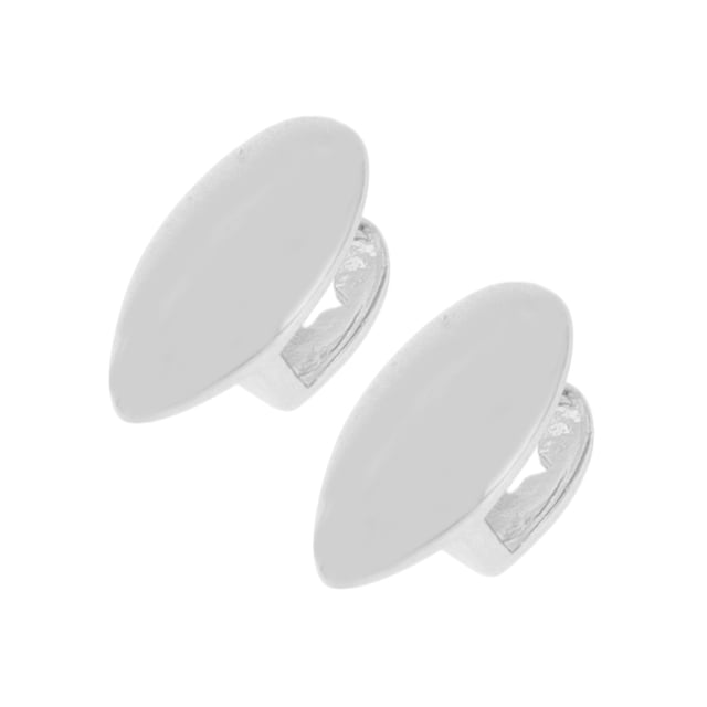 Unique Bargains 1 Set Fake Teeth Grills Fashion Double Fangs for Hip Hop Gift Silver Tone