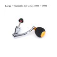 thumbnail image 1 of Aluminum Alloy Fishing Reel Handle Knob Fishing Tackle Accessories Spinning Reel Foldable Rocker Be applicable 99% Reel ,Rigid Aluminum Skeletal Frame, 1 of 7