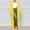 Yellow, variant on Hauaitttt Women Casual Long Sleeve Knitted Open Front Fashion Loose Elegant Warm Sweater Pocket Long Sleeves Coat plus Size Dress Coat Hooded Cardigan Wool Coat Loose Overcoat Leopard Trim Anorak