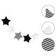 thumbnail image 1 of 1 Juego de colgantes tejidos a mano de estilo nórdico, colgantes colgantes de estrellas para habitación de niños LingWen 9024715730039, 1 of 1