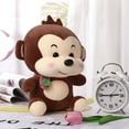 thumbnail image 2 of Mono de peluche, muñeco de peluche grande de 14 pulgadas, cojín suave y esponjoso para abrazar a un amigo, regalo para todas las edades y ocasiones, 2 of 4
