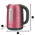 thumbnail image 3 of Sencor SWK-1774RD 1.7L Stainless Steel Electric Kettle (Red), 3 of 4