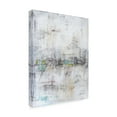thumbnail image 2 of Canvas Wall Art - Jean Plout 'Abstract Aqua Horizon A' Wall Art for Living Room, Bedroom, or Office Décor by Trademark Fine Art - 14 x 19 Inches, 2 of 4