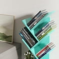 thumbnail image 6 of Buildhom 4-Tier Tree Bookshelf with Shelves, Freestanding Bookcase for Living Room, Bedroom, Home Office, Green, 6 of 8