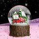 thumbnail image 3 of Caja de música con bola de cristal para regalo de Navidad, caja de música con iluminación autom Abanopi Caja de cien tonos, 3 of 5