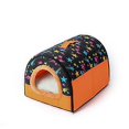 thumbnail image 1 of 2 In 1 Pet Kennel And House, Machine Washable, Non-slip, Foldable, Soft And Warm, Suitable For Dog, Cat, Puppy, Rabbit, Pet Litter Box, Bed With Remov, 1 of 2