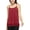 3-1,Red Wine, variant on COMFREE Women's Camisole with Built in Bra Plus Size Tank Top Cami Flowy Casual Tops with Adjustable Strap (S-4XL)