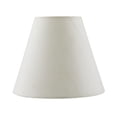 thumbnail image 2 of Aspen Creative 32128-9 Small Hardback Empire Shape Chandelier Clip-On Lamp Shade Set (9 Pack), Transitional Design in White, 6" bottom width (3" x 6" x 5"), 2 of 7