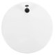 thumbnail image 3 of Round Lamp Base Iron White for DIY Table Lamp Base Without Shade Compact Portability, 3 of 5