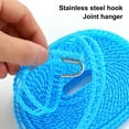 thumbnail image 4 of Naierhg Clothes Drying Rope Wind Proof Easy to Apply Non-slip Fence-like Design Clothes Hanger Rope for Outdoor, 4 of 8