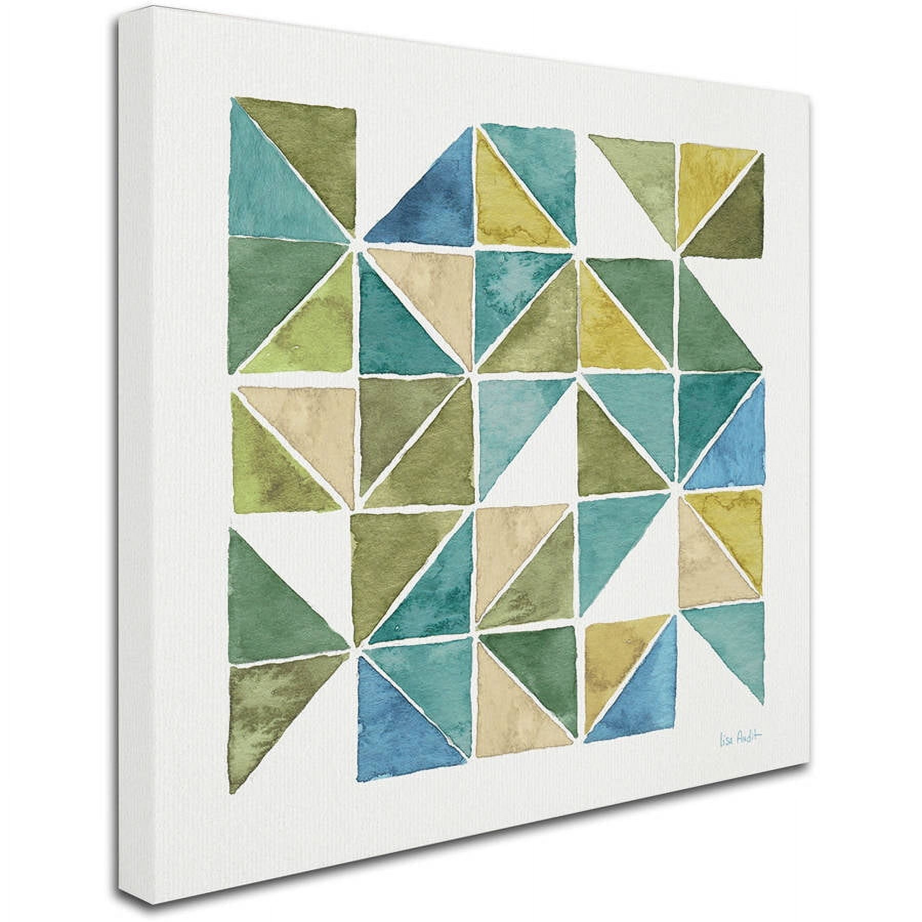Trademark Fine Art "My Greenhouse Geo II" Canvas Art by Lisa Audit
