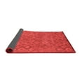 thumbnail image 2 of Ahgly Company Indoor Square Abstract Red Modern Area Rugs, 3' Square, 2 of 4