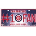 thumbnail image 2 of Plaque d'Immatriculation Fan 1 Chicago Cubs, 2 of 2