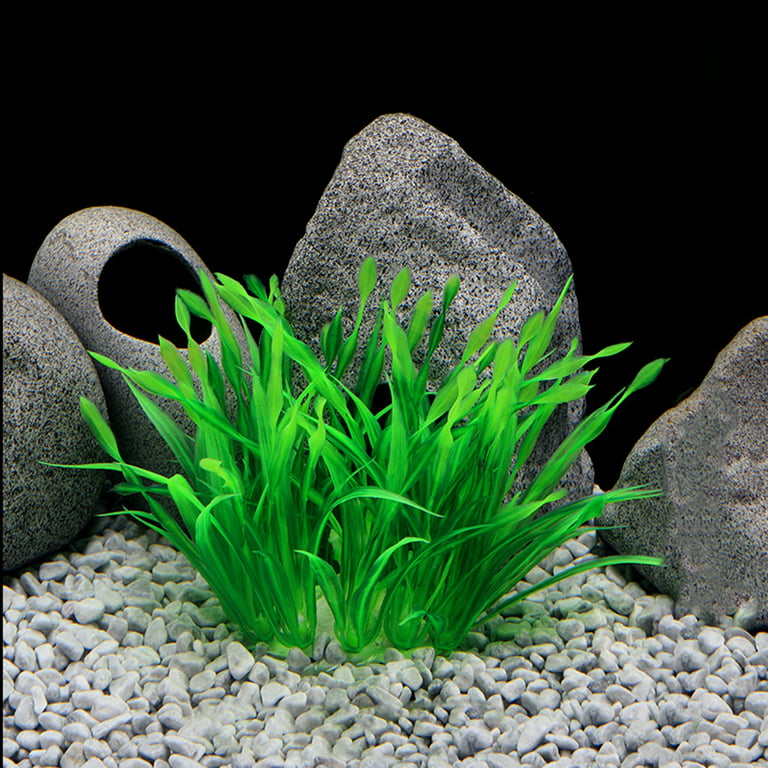 opvise Water Plants Artificial Aquariums Decoration Plastic Fake Water  Grass Accessories for Party B 