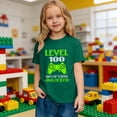 thumbnail image 5 of YUEHUA Toddler 100 Day of School Short Sleeve Shirt for Boys Kid Grils, My Happy 100th Day of School T Shirt, 5 of 7
