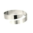 thumbnail image 4 of Apooke Simple Metal Arm Cuff Upper Arm Bracelet Band for Women Gold Silver Color Armlet Armband Adjustable Arm Cuff Bangle, 4 of 16