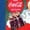 ROYAL BLUE, variant on Coca-Cola - Santa with Coke Bottles - Men's Long Sleeve Graphic T-shirt