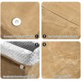 thumbnail image 2 of Waxy Canvas Lunch Bag Waterproof Heat Preservation and Easy Cleaning Reusable Environmental Protection Lunch Bag, 2 of 6