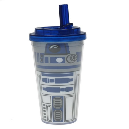 Cold Cup - Star Wars - R2-D2 Uniform w/ Flip Straw 16oz 37833
