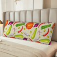thumbnail image 5 of Body Pillow Cover - Asparagus vegetable Super Soft Body Pillow Cover with Zipper, Comfortable Body Pillow Pillowcase, Body Pillow Case Cover 20 x 54, 5 of 7