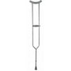 Medline Steel Push-Button Bariatric Crutches for Tall Adults, 650 lb. Weight Capacity, 1 Pair