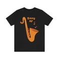 thumbnail image 2 of Saxy Af Saxophone Music Fashion Unisex Jersey Short Sleeve All Sizes Tee, 2 of 10