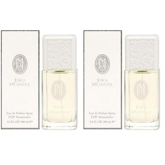 Jessica McClintock Eau de Parfum Spray, 3.4 Fluid Ounce (Pack of 2)