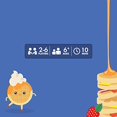 thumbnail image 4 of Ridley'S Games: Waffle Topple | Fun Food Balancing Game For All Ages | Game For 2+ Players With 15 Minute Playtime For Ages 6+ | Don'T Let The Stack Fall Over!, 4 of 5