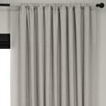thumbnail image 3 of Clay Faux Linen Extra Wide Room Darkening Curtain (1 Panel), Clay, 100W X 120L, 3 of 12
