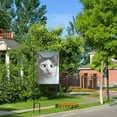 thumbnail image 6 of Easygdp Funny Cat Garden Flag Yard Flag Welcome Flag, Double-Sided, Weather Resistant for Outdoor Decor - 28"x40", 6 of 9