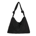 thumbnail image 1 of Bolso de hombro acolchado para mujer Bolso de mano acolchado suave Bolso bandolera ligero y versátil, 1 of 9