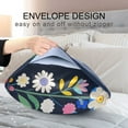 thumbnail image 4 of Yayeee Pillowcase Queen Size Set of 2 Satin Wrinkle Resistant Pillow Case, Bloom Flowers, 4 of 7