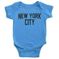 thumbnail image 6 of New York City Baby Bodysuit Screen Printed Soft Cotton Snapsuit, 6 of 10
