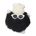 thumbnail image 1 of Cute Keychain Soft Woolen Weaving Keychain For Women Car Backpack Purse Accessories Wrist Key Holder, 1 of 3