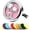 Flamingo, variant on Stainless Steel Car Diffuser Vent Clip 30mm Essential Oil (Oil Not Included) Diffuser Vent Clips Car Accessories for Women Birthday Gifts (Butterfly)