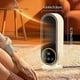 thumbnail image 2 of 1200W Ceramic Space Heater with Fan, 3-Second Fast Heating, 2 Modes & Remote Control, Portable for Large Rooms, Bedrooms, Offices, 2 of 5