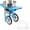 Blue, variant on VIVO Blue Electric Commercial Cotton Candy Machine/Floss Maker w/ Bubble Shield