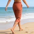 thumbnail image 6 of Drovellove Women's Plus Size Swim Capris with Pockets – Modest Bathing Suit Bottoms for Beach or Pool, 6 of 7