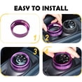 thumbnail image 5 of Tinki Gear Shift Switch Button Ring Trim Cover Fit for Ford Maverick 2022 2023 2024, Aluminum ，1PCS, 5 of 7