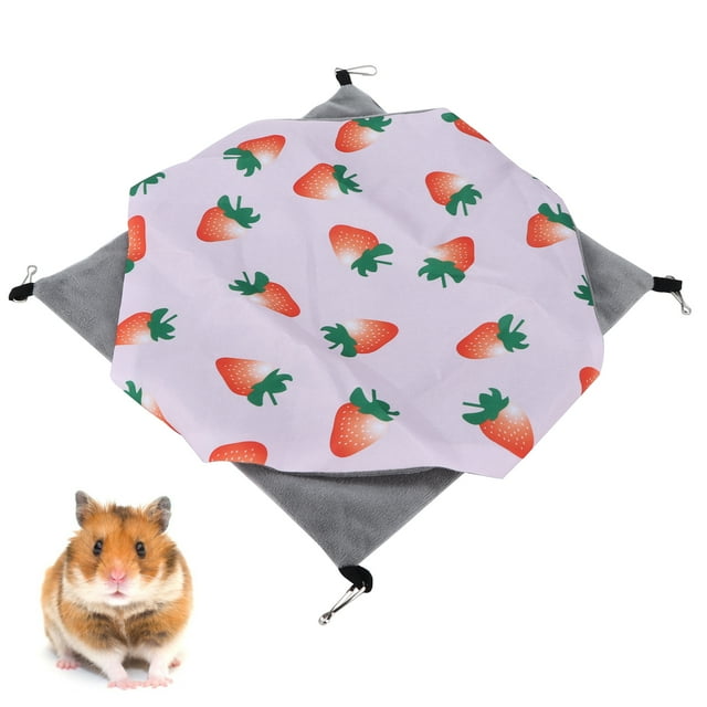 Small Pet Hanging Bed, Ferret Hammock Bed Wide Applications Three-layer Cage Hammock Easy To Clean For Animals
